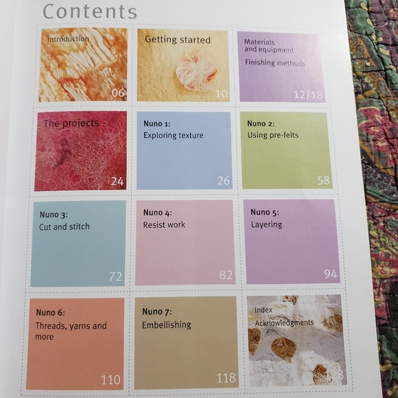 NUNO NOUVEAU Liz Clay book on Nuno Felting - Picture 2 of 13